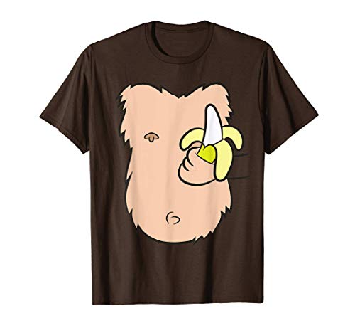 Disfraz de mono divertido Disfraz de gorila Mono Camiseta