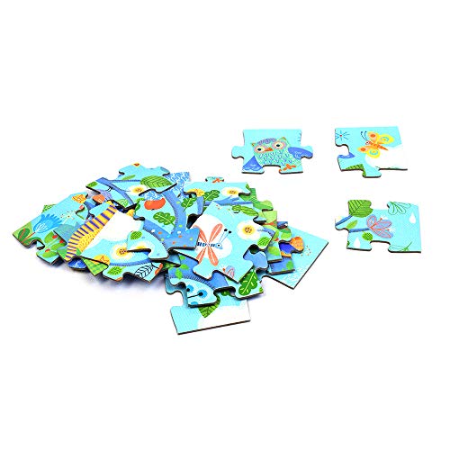 Djeco DJ07215 Silhouette Puzzles, Mixto