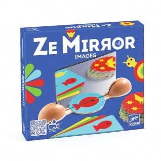 DJECO- Ze Mirror Images Juegos de Habilidad, Multicolor (36481)