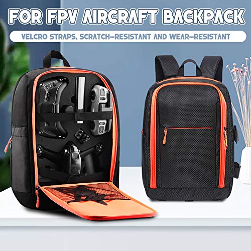 DJFEI FPV Combo Drone Mochila, Estuche rígido portátil para dji FPV Combo, Mochila Impermeable para dji FPV Drone/Controlador Combinado FPV/Gafas FPV V2 / Unidad aérea FPV/Batería combinada FPV