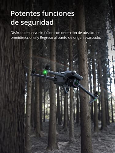 DJI Mavic 3 Cine Premium Combo - Dron cámara con cámara Hasselblad CMOS 4/3, vídeo 5.1K, detección de obstáculos omnidireccional, 46 min de vuelo, Apple ProRes 422 HQ, transm. máx. de vídeo de 15 km