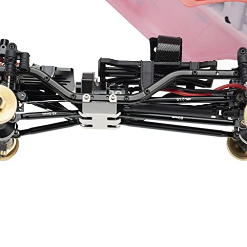 DollaTek Juego de enlaces de suspensión de aluminio para SCX24 AXI90081 Actualizaciones 1/24 RC Crawler Car