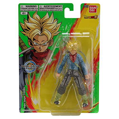 Dragon Ball Super - Evolucionar 5 pulgadas Super Sayan Trunks Figura, 36279