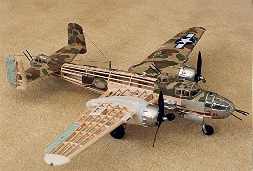 Dresmannst GUILLOW's B25 Mitchell 805 Powered Balsa Flying Model Kit