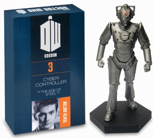 Eaglemoss / Doctor Who Doctor Who Figurine Collection - Figure #3 - Cyber-Controller - Hand Painted 1:21 Scale Model - Collector Boxed by