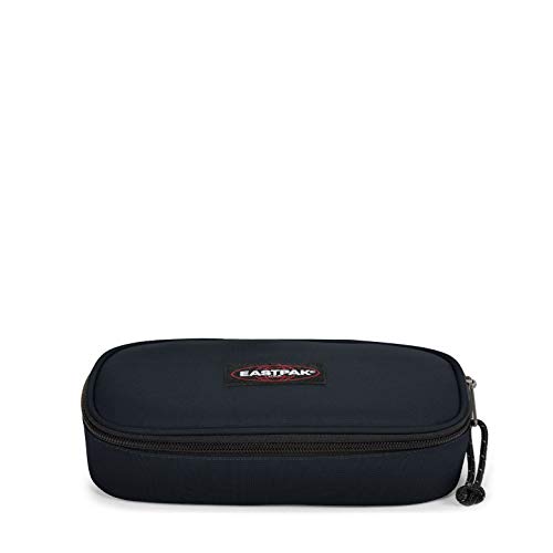 Eastpak Oval Single Estuche, 22 cm, Gris (Black Denim)