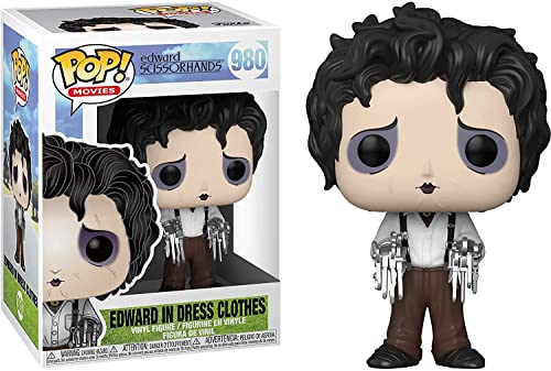 Edward Scissorhands - Edward in Dress Clothes Funko Pop! Vinyl Figure (Bundled with Compatible Pop Box Protector Case)