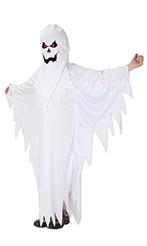 EOZY-Disfraz Halloween Niño Disfraz de Fantasma Niño Disfraz Fantasma Pacman Blanco Disfraz de Cosplay Disfraz Halloween Bebe