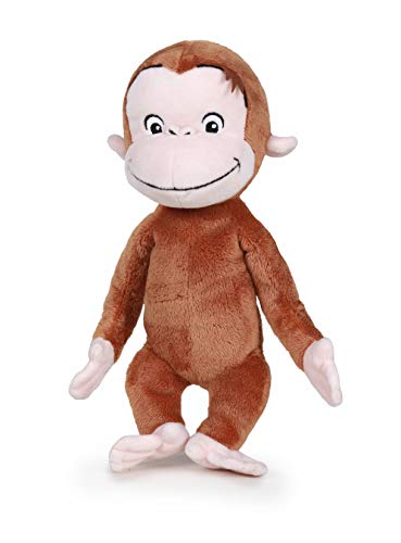 Famosa Softies – Curious George Abominable Movie DreamWorks Carattere Peluche, 25 cm, Color Multicolor, 760018212