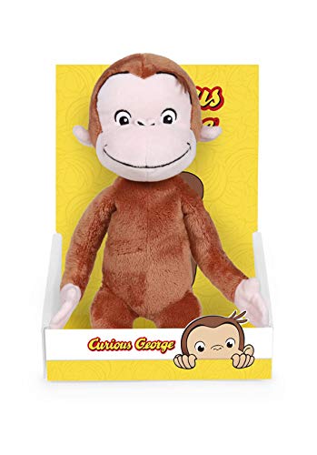 Famosa Softies – Curious George Abominable Movie DreamWorks Carattere Peluche, 25 cm, Color Multicolor, 760018212