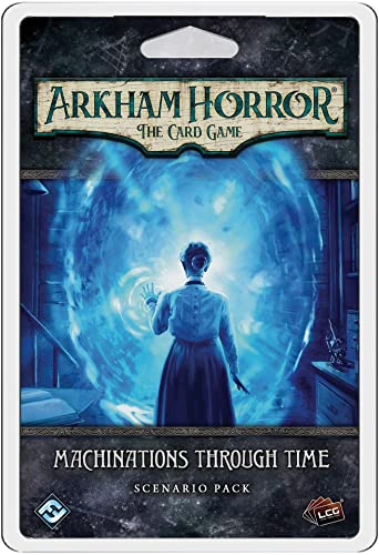 Fantasy Flight Games | Arkham Horror The Card Game: Maquinaciones a través del Tiempo | Juego de Cartas | Edades 14+ | 1-2 Jugadores | 60-120 Minutos Jugando Tiempo