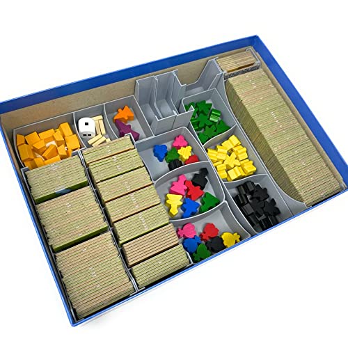 Feldherr Organizador Compatible con Carcassonne - Caja de Juego Principal