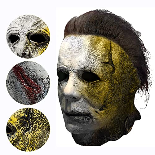 FENGCHENG 2021 Nueva Halloween Kills Mascara, Michael Myers Mascara 2021, Michael Myers Mask, Máscara Depelícula De Terror, Máscara De Cosplay