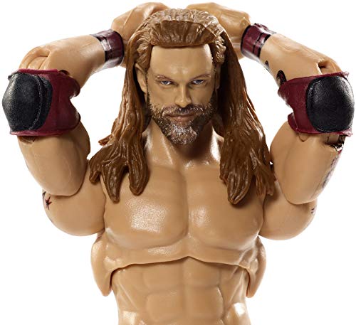 Figura de acción WWE Ultimate Edition, 15,24 cm, con cabeza extra, manos intercambiables, brazos intercambiables y chaqueta de retorno Royal Rumble para edades de 8 años y más