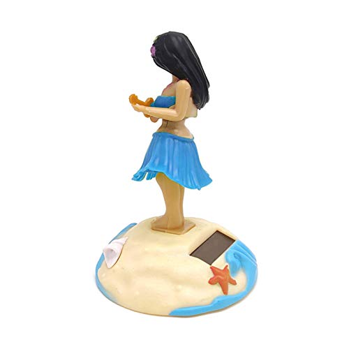 Figura de baile solar con diseño de chica hawaiana, bailarina con energía solar, bailarina animada, bailarina hawaiana, bailarina solar, ideal para el Windowsill, el coche, la oficina, el escritorio