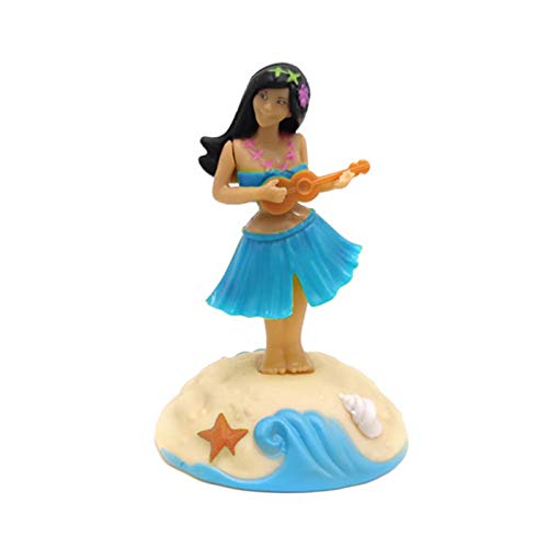 Figura de baile solar con diseño de chica hawaiana, bailarina con energía solar, bailarina animada, bailarina hawaiana, bailarina solar, ideal para el Windowsill, el coche, la oficina, el escritorio