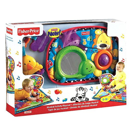 Fisher-Price - Mantita de Actividades Divertidas (Mattel V3711)