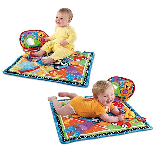 Fisher-Price - Mantita de Actividades Divertidas (Mattel V3711)