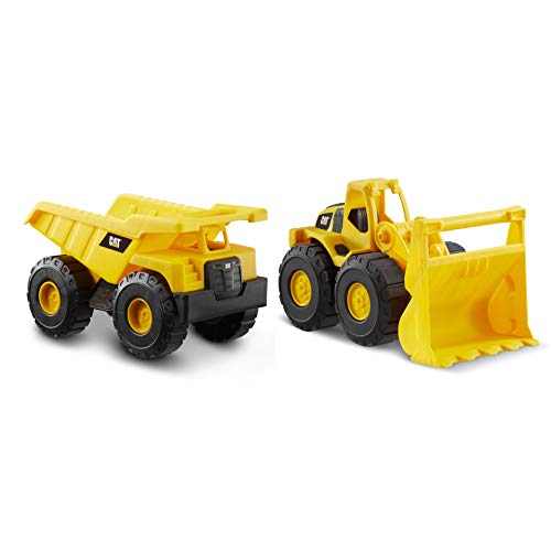 Flota de Construcción 2 Pack-Camion Volquete y Cargador de Ruedas CatToysOfficial