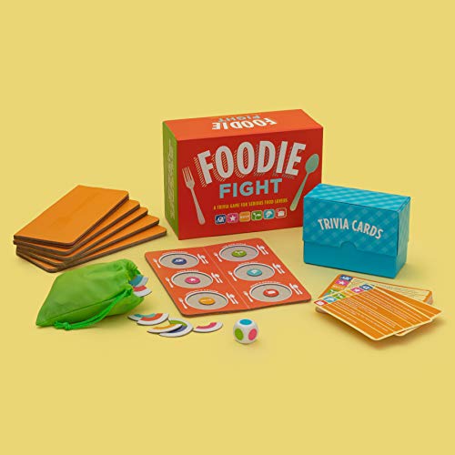 Foodie Fight (Trivia Game for Adults, Family Trivia Games, Gift for Food Lovers): A Trivia Game for Serious Food Lovers (Board Game for Adults Who Lov