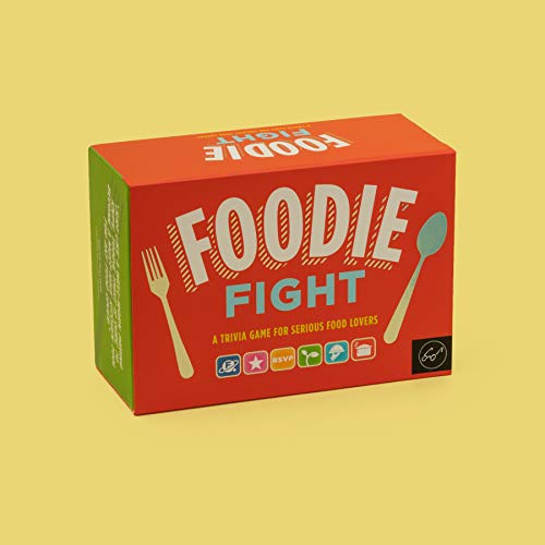 Foodie Fight (Trivia Game for Adults, Family Trivia Games, Gift for Food Lovers): A Trivia Game for Serious Food Lovers (Board Game for Adults Who Lov