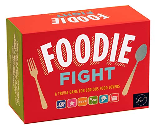 Foodie Fight (Trivia Game for Adults, Family Trivia Games, Gift for Food Lovers): A Trivia Game for Serious Food Lovers (Board Game for Adults Who Lov