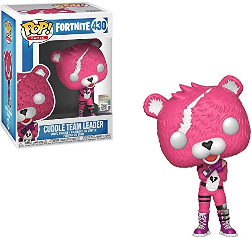 Fortnite - Figura de vinilo Cuddle Team Leader Funko Pop! (Bundled con funda protectora de caja Pop Compatible)