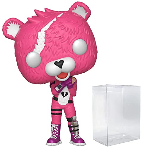 Fortnite - Figura de vinilo Cuddle Team Leader Funko Pop! (Bundled con funda protectora de caja Pop Compatible)