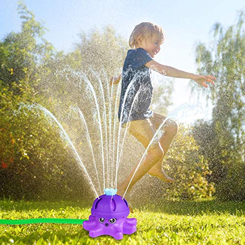 FOSUBOO Juguete De Rociadores,Rociador Agua Pulpo,Juegos para NiñOs Jardin,JardíN Verano NiñOs,para Patio Trasero, CéSped, Juegos Al Aire Libre