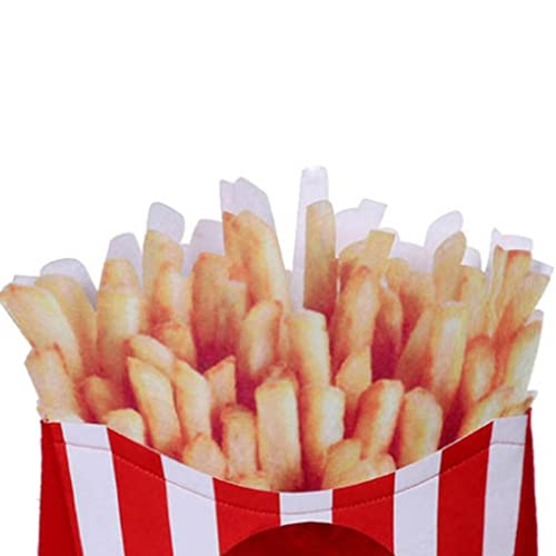 French French Fries Hat Party Food Food Hats Chips Holiday Christmas Halloween Fiesta Suministros