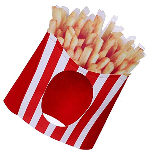 French French Fries Hat Party Food Food Hats Chips Holiday Christmas Halloween Fiesta Suministros