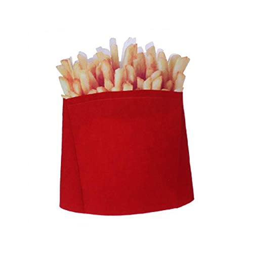 French French Fries Hat Party Food Food Hats Chips Holiday Christmas Halloween Fiesta Suministros