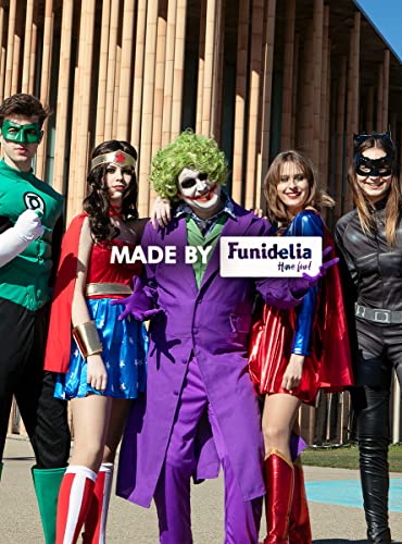 Funidelia | Disfraz de Taz Space Jam - Looney Tunes para niño ▶ Dibujos Animados - Disfraces para niños, accesorios para Fiestas, Carnaval y Halloween - Talla 10-12 años - Marrón
