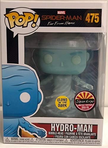 Funko-Europe Pop ! Spiderman Far from Home Hydro-Man Glows in The Dark Special Japan Expo 2019 Edition