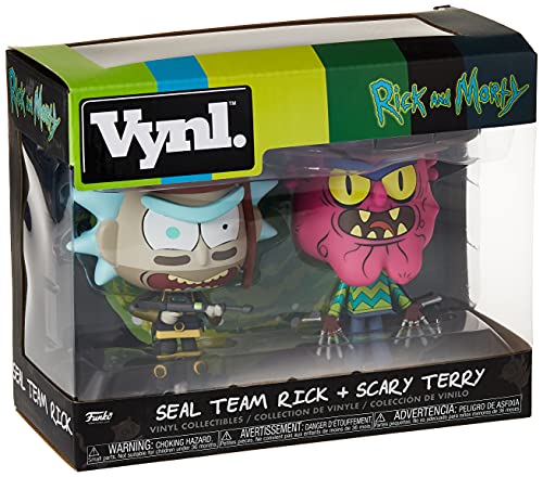 Funko, Figuras Seal Rick Y Scary Terry De Vynl