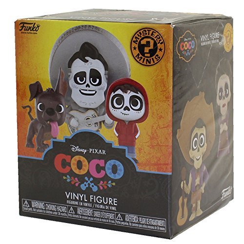 Funko Mystery Mini: Disney Pixar, Coco, Una figura de vinilo aleatorio, surtidos (22883)