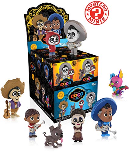 Funko Mystery Mini: Disney Pixar, Coco, Una figura de vinilo aleatorio, surtidos (22883)