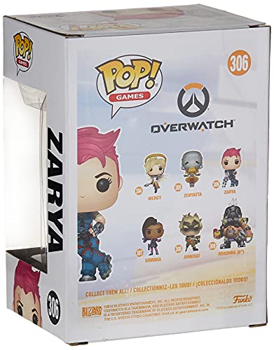 Funko Pop!- 29048 Overwatch Zarya Figura de Vinilo, Multicolor