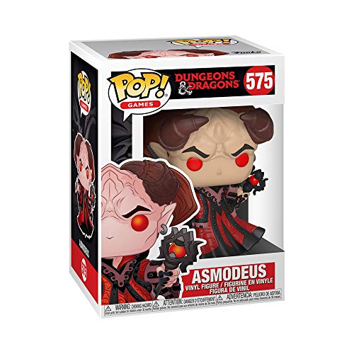 Funko- Pop Games: Dungeons & Dragons-Asmodeus Collectible Toy, Multicolor, Standard (45116)