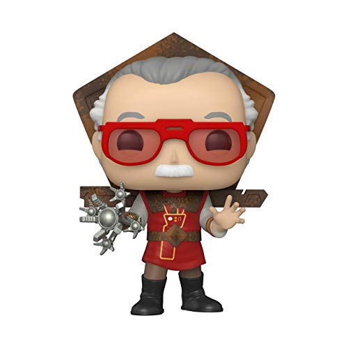 Funko - Pop! Icons: Stan Lee in Ragnarok Outfit Figura Coleccionable, Multicolor (48565)