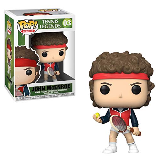 Funko- Pop Tennis Legends-John McEnroe Figura Coleccionable, Multicolor (47733)