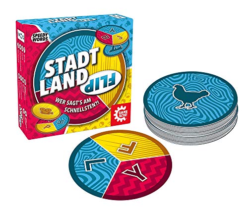 Game Factory- Speedy Words Ciudad de río, Palabras para Amigos y Familia, Juego para niños a Partir de 8 años, Caja de cartón (646278)