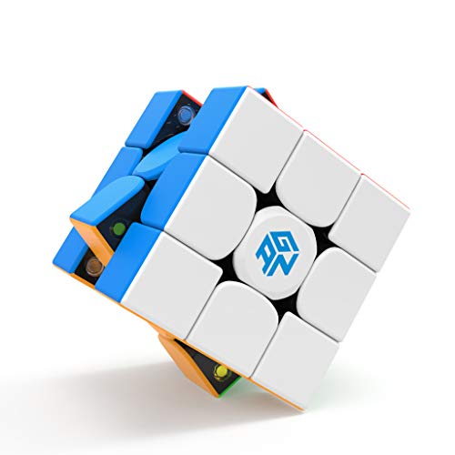 GAN 354 M v2, 3x3 Cubo Mágico Speed Puzzle de Gans Magnético Cube para niños y Manos Pequeñas