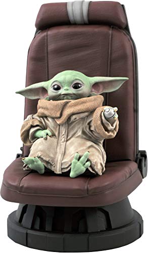 Gentle Giant - Estatuas de Star Wars Mandalorian - The Child in Chair 30 cm - 0699788842164