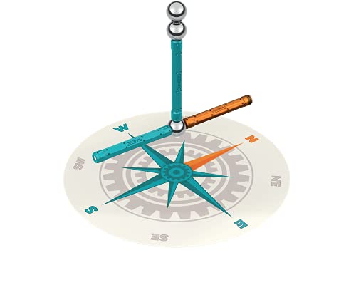 Geomag Motion Compass 35 pcs, Color Blanco, Verde, Naranja, Azul (766)