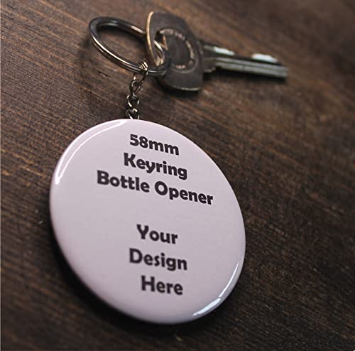 Gift Insanity Citas motivacionales – Abrebotellas grande de 58 mm con texto en inglés "There is BEAUTY in SIMPLICITY"