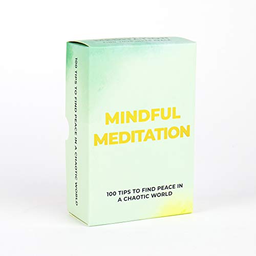 Gift Republic- Tarjetas de meditación mentales (GR490076)