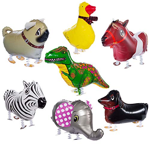 Globos de foil Airwalker Globos de Helio Mascotas Caminantes Figuras de Animales Globo de Helio (Pato)