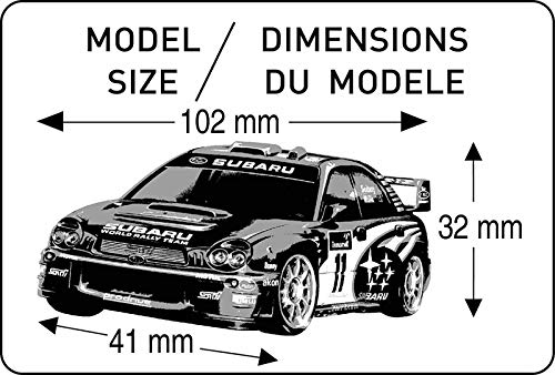 Glow2B Heller - 80199 - Maqueta para Construir - Subaru Impreza WRC '02 - 1/43