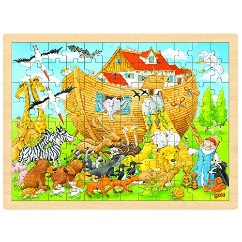 Goki- Puzzle, Entrar en la Arca de Noé, Multicolor (57535)